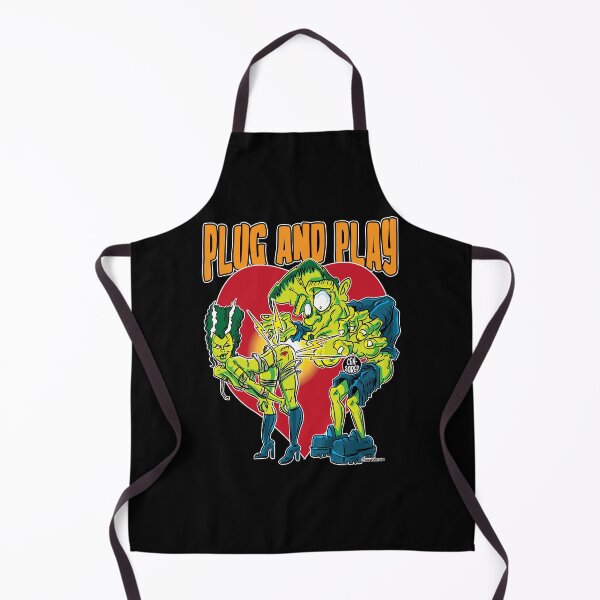 Item preview, Frankenstein Monster and Bride Plug and Play designed and sold by eShirtLabs.