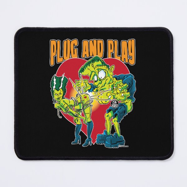 Item preview, Frankenstein Monster and Bride Plug and Play designed and sold by eShirtLabs.