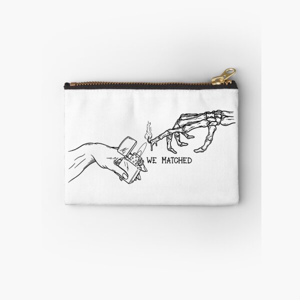 Item preview, Skeleton Hands We Matched Vintage Art Quote designed and sold by yunamaliskova.