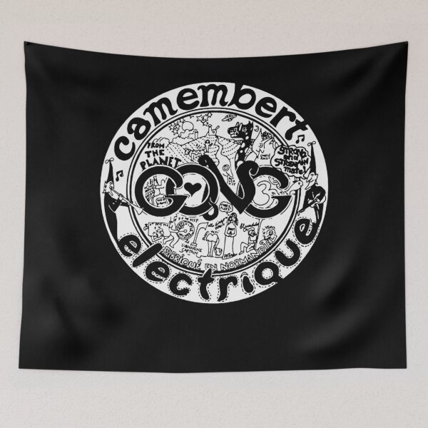 Item preview, Camembert electrique gong band designed and sold by TysonPredovic.