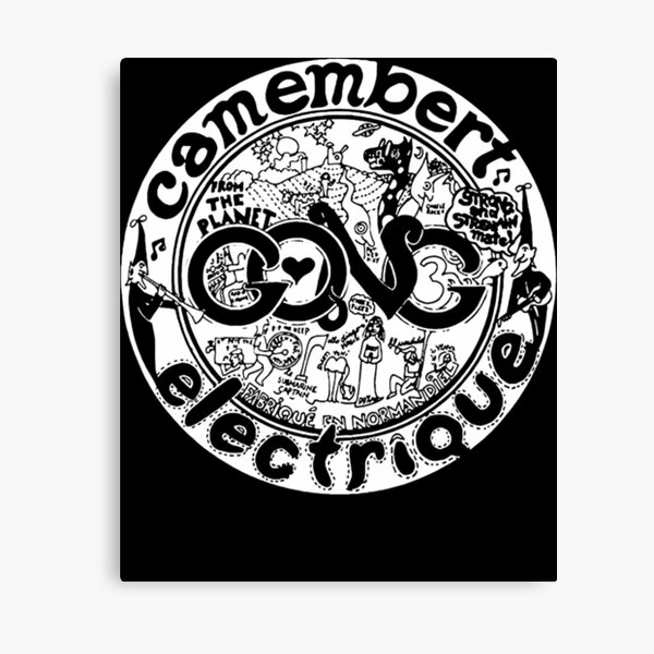 Item preview, Camembert electrique gong band designed and sold by TysonPredovic.