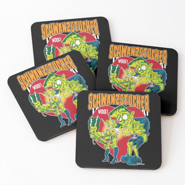Item preview, Frankenstein Monster and Bride Schwanzstucker designed and sold by eShirtLabs.