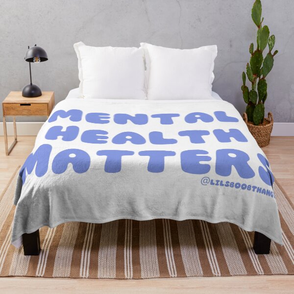Item preview, Mental Health Matters., v18c, blue/purple | @lilsboobthangs designed and sold by lilsboobthangs.