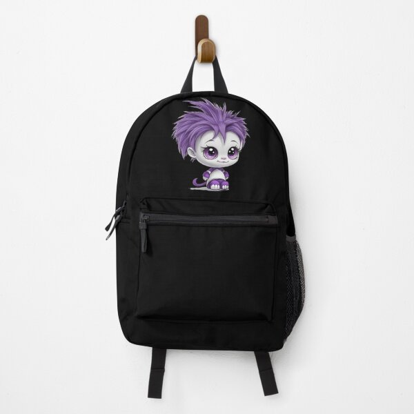 Item preview, Cute purple adorable baby monster designed and sold by Gigglyvibes.