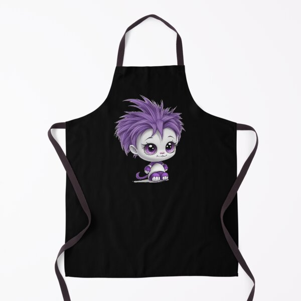 Item preview, Cute purple adorable baby monster designed and sold by Gigglyvibes.