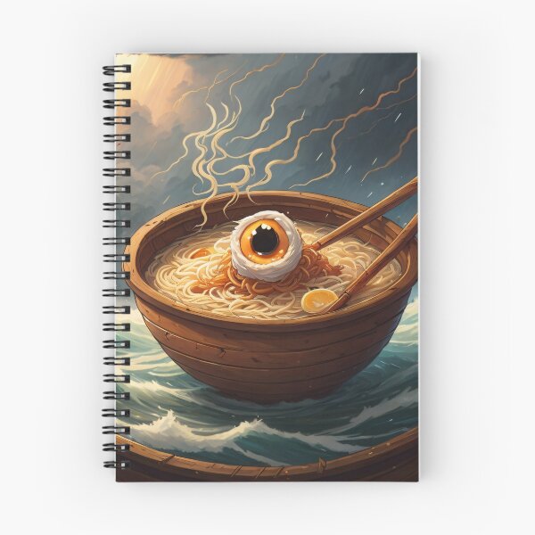 Item preview, A bowl of ramen in the middle of the sea designed and sold by Amitbasri.