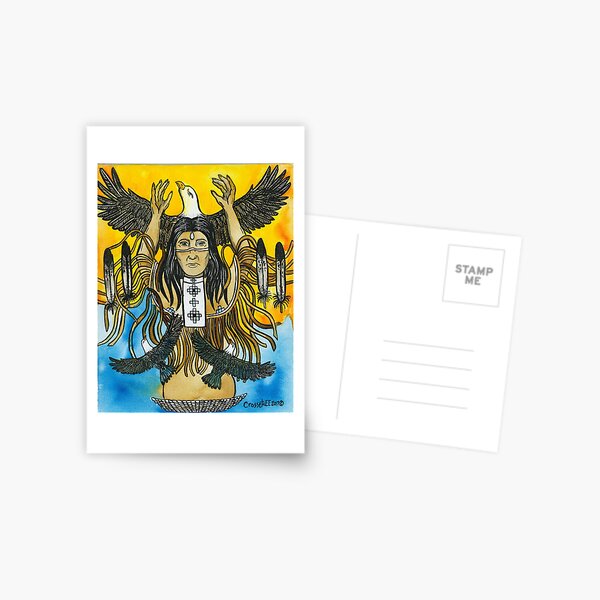 Eagle women 1 Postcard