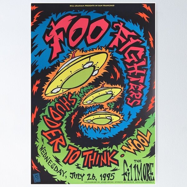 Foo Fighters – Walk Lyrics Poster, unframed : : Home