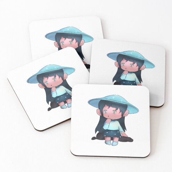 Item preview, Blue chibi mushroom kid designed and sold by artly-me.