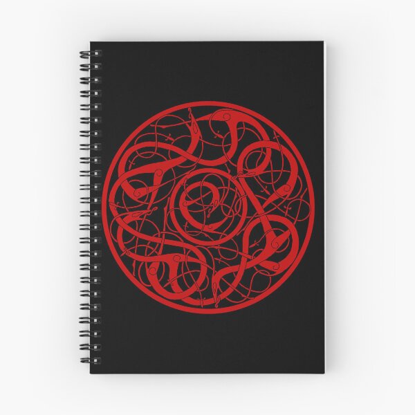 Item preview, Urnes Beasts Round Red designed and sold by Elissaveta.