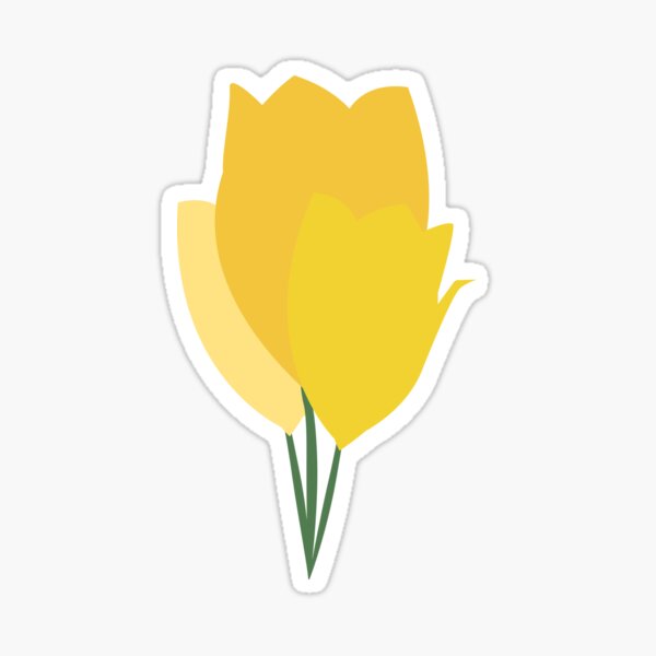 Summer Sunny Roses Sticker