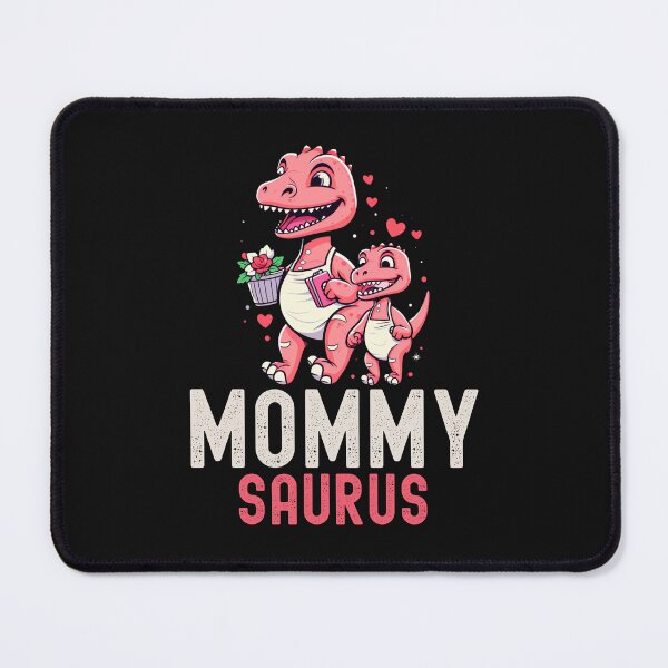 Item preview, Mommysaurus pink  T-Rex Mom Dinosaur Mommy Saurus Mothers Day T-Shirt designed and sold by happypattawee.