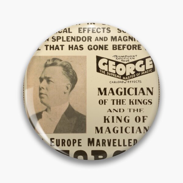 Item preview, Vintage Magic Poster-Playbill: George designed and sold by seaplain.