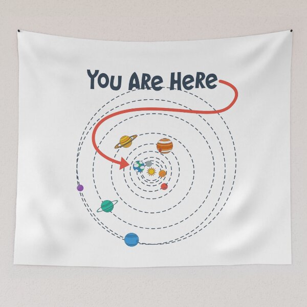 Item preview, You are here (Earth) designed and sold by harwalan.