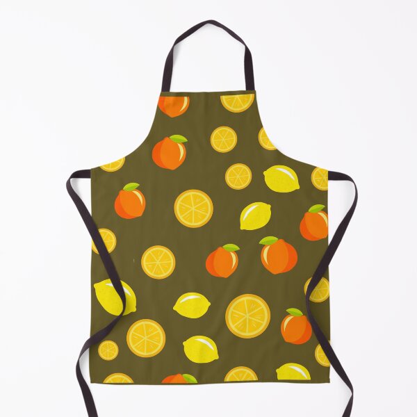 Item preview, Lemon and orange pattern designed and sold by obinsuma.