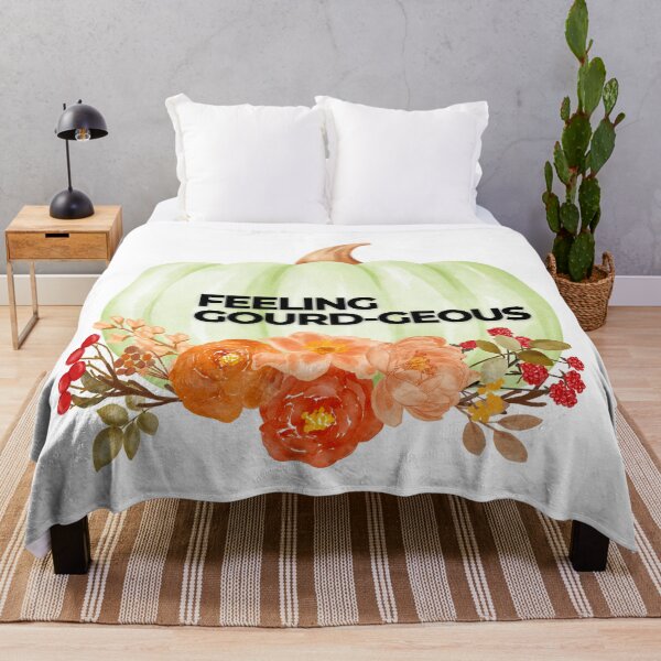 Item preview, Feeling Guard-geous Floral Pumpkin designed and sold by GraphicsClub.