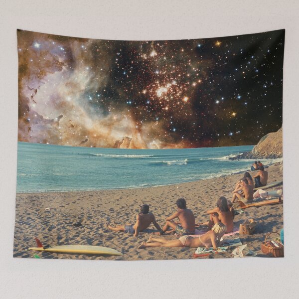 Item preview, Outer Space Sunbath designed and sold by rebelstitch.