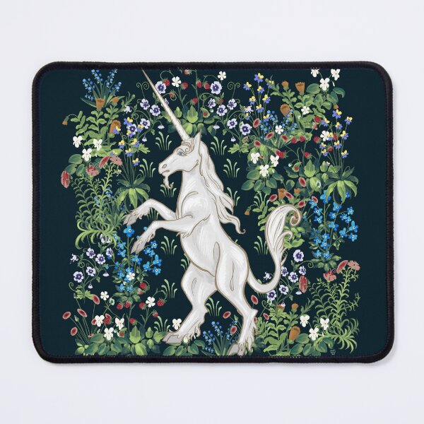 Item preview, The Unicorn (black) designed and sold by stephpotterart.