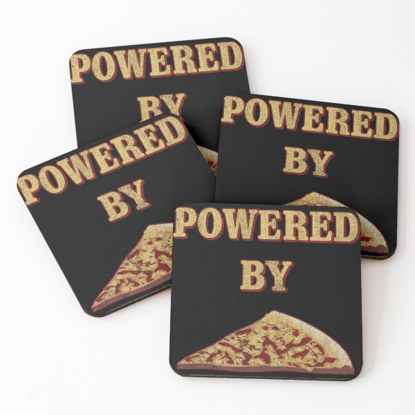 Item preview, Powered By Pizza designed and sold by flippinsg.
