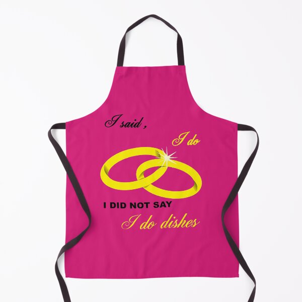 Item preview, I Said I Do, I Did Not Say I Do Dishes Marriage Humor designed and sold by taiche.