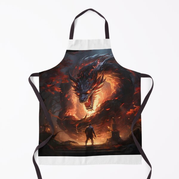 Item preview, Fire Serpent | Fire Dragon in a divine Tomb designed and sold by IsaacArtStudio.