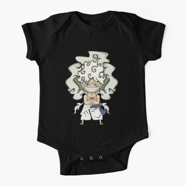 Luffy Gear 5 Short Sleeve Baby One-Piece for Sale