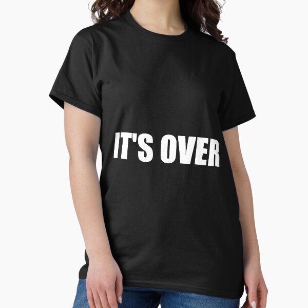 Vista previa del artículo con la obra «Se acabó (blanco)», diseñado y vendido por EveryPilled.