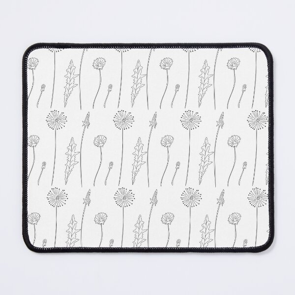 Item preview, Black Lined Flowers designed and sold by Byreign.