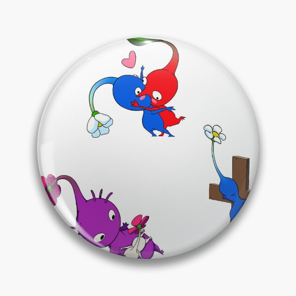 Item preview, 3 Pikmin Sticker Pack designed and sold by Jacob Animations.