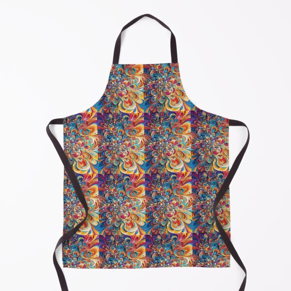 Item preview, The vector art beautifully depicted and multi-colored flower, brusting with a kaleidoscope of hues designed and sold by Best-Art-32.