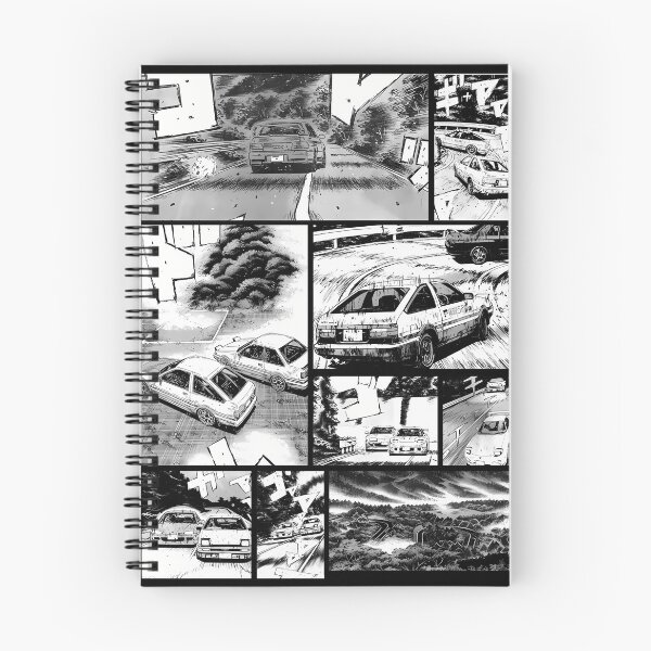 Item preview, Initial D  Racing  Manga Wall  (version 2) designed and sold by AnchiDewies.