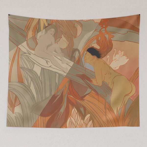 Item preview, Georges de Feure,L'Amour Aveugle, L'Amour Sanglant designed and sold by NouveauEra.