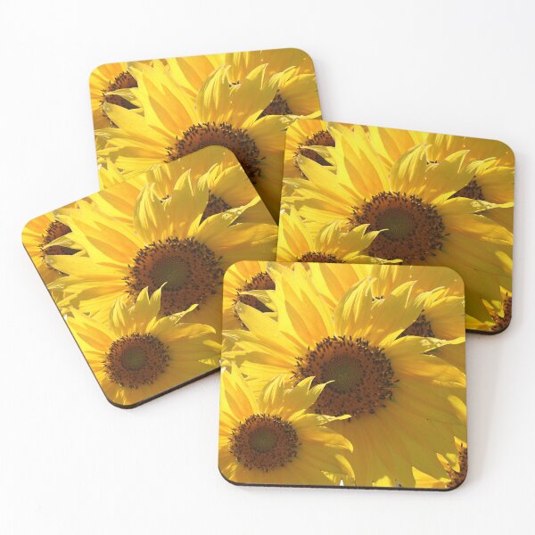 Item preview, Field of Bright Yellow Sunflowers Photography designed and sold by Victoria Rose.