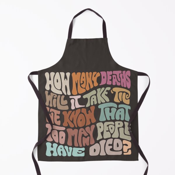 Item preview, How Many Deaths Will It Take Word Art designed and sold by Unhinged Heather.