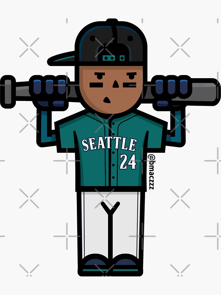 Ken Griffey Jr. Sticker Seattle Mariners Seattle Mariners 