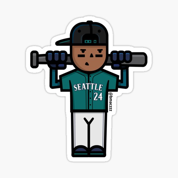 Ken Griffey Jr. Sticker Seattle Mariners Seattle Mariners 