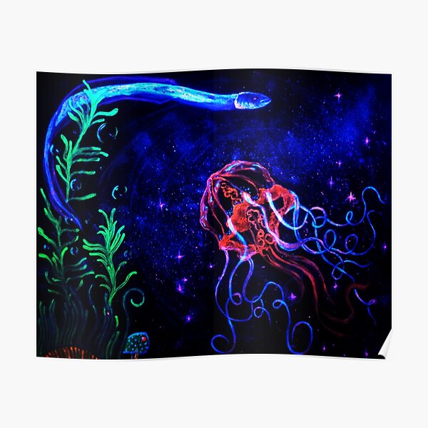 Magical jellyworld Poster