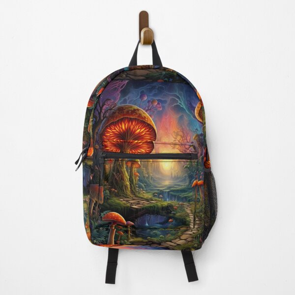 Item preview, Psychedelic Mushroom Forest designed and sold by NightWispStudio.