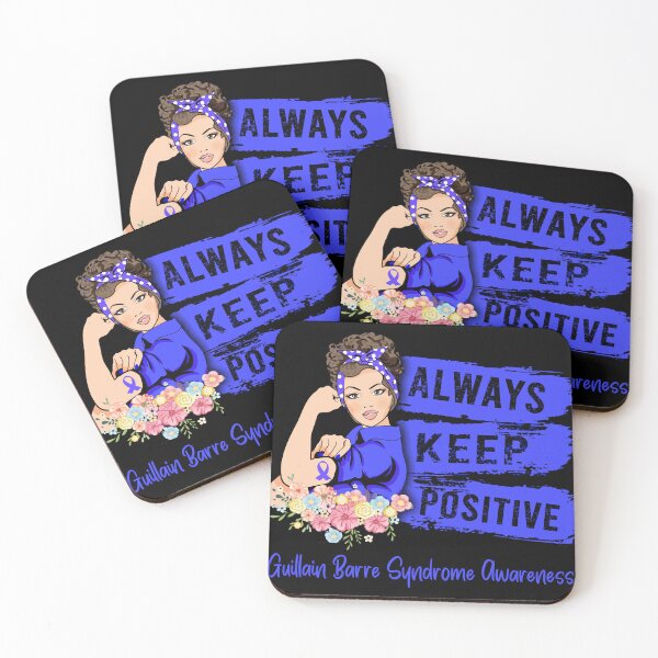 Item preview, Always Keep Positive Guillain Barre Syndrome Awareness designed and sold by anasof-iaappe.