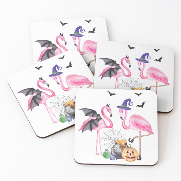 Item preview, Pink Flamingo Halloween designed and sold by SvetlanaArt.