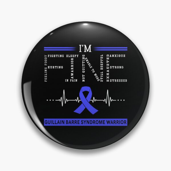 Item preview, Guillain-Barre Syndrome Awareness, Guillain-Barre Syndrome Ribbon designed and sold by anasof-iaappe.
