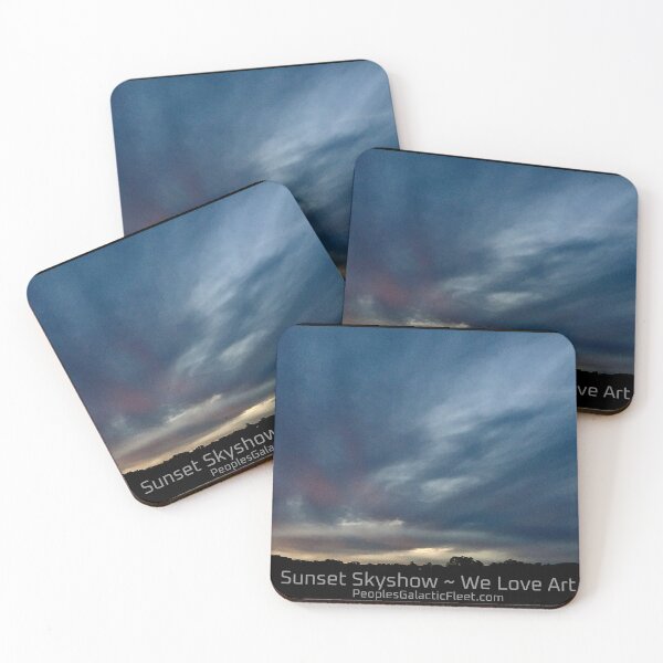 Item preview, GALACTIC ~ SUNSET SKY SHOW ~ WE LOVE ART designed and sold by GalacticFleet.