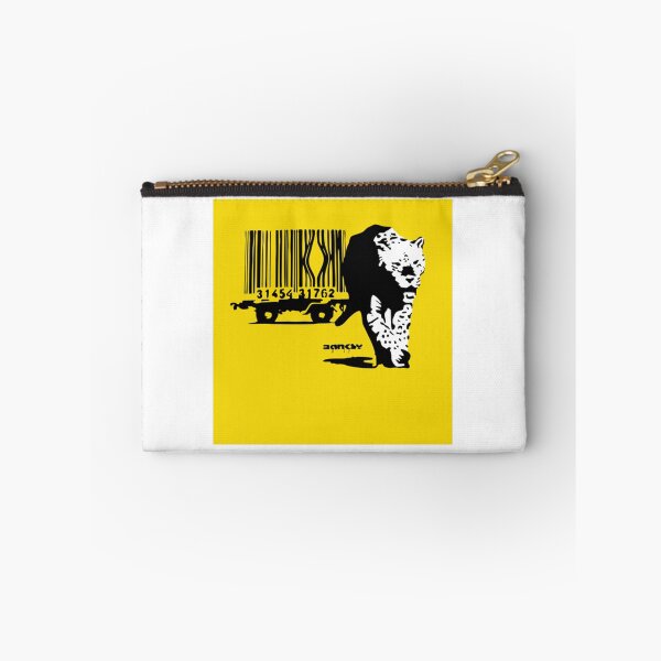 Item preview, Banksy Barcode Leopard designed and sold by ElenaDenesik.