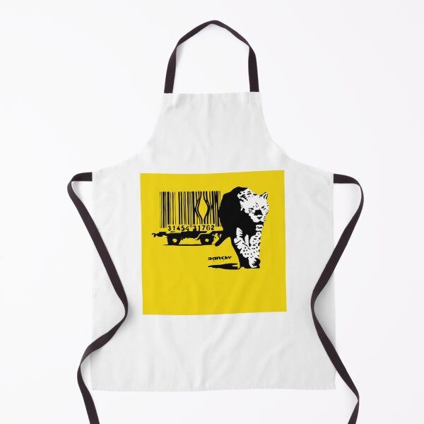 Item preview, Banksy Barcode Leopard designed and sold by ElenaDenesik.