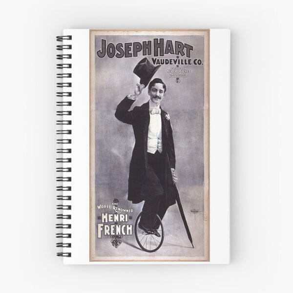 Item preview, Vintage Vaudeville Poster - Henri French designed and sold by seaplain.