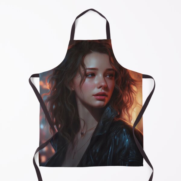 Item preview, Rebel Elegance: A Portrait of Beauty in Black Leather designed and sold by oanaunciuleanu.