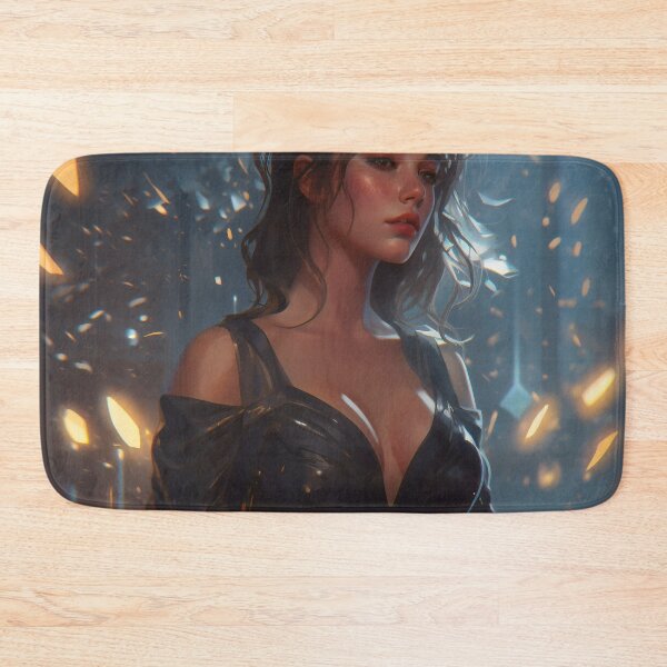 Item preview, Rebel Elegance: A Portrait of Beauty in Black Leather designed and sold by oanaunciuleanu.