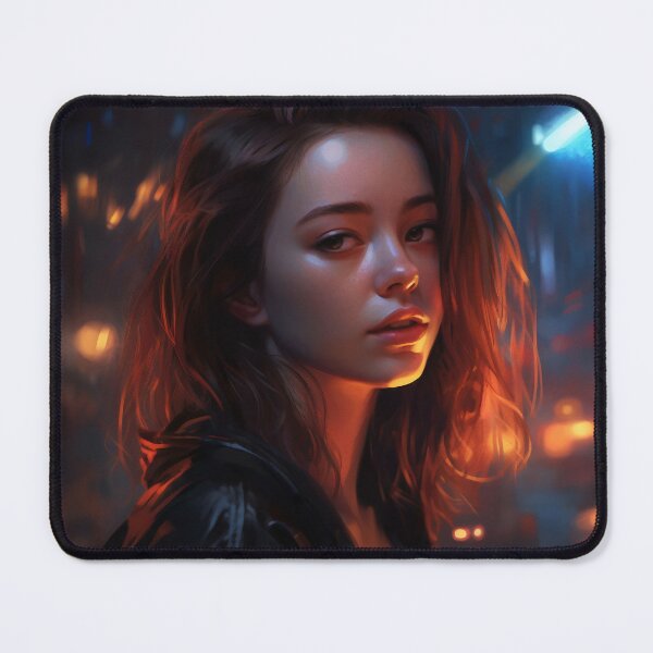 Item preview, Rebel Elegance: A Portrait of Beauty in Black Leather designed and sold by oanaunciuleanu.