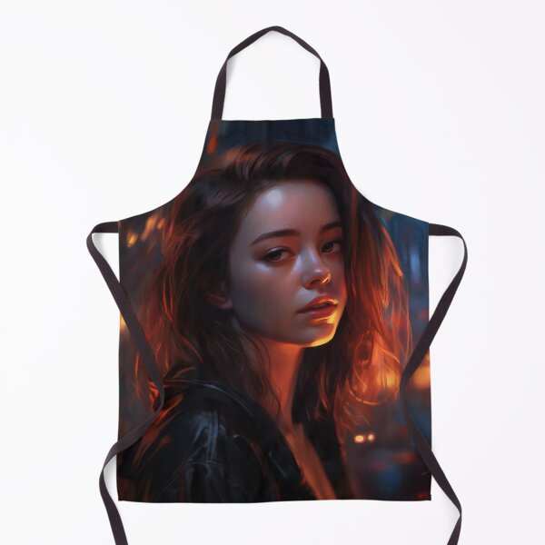 Item preview, Rebel Elegance: A Portrait of Beauty in Black Leather designed and sold by oanaunciuleanu.