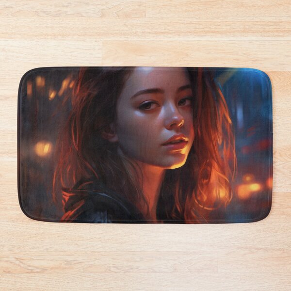 Item preview, Rebel Elegance: A Portrait of Beauty in Black Leather designed and sold by oanaunciuleanu.